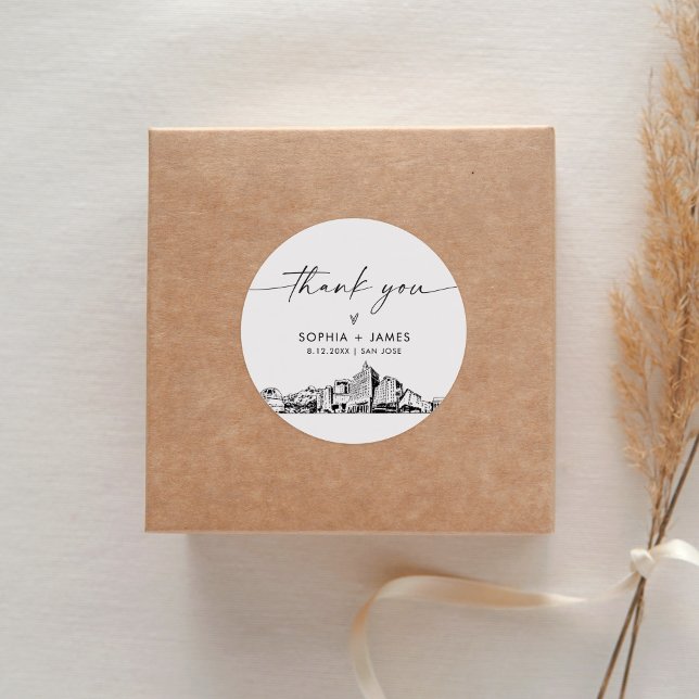 Adesivo San Jose Obrigado Favor 3" (folha 6) (Criador carregado)