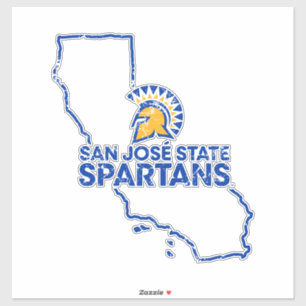 Adesivo San Jose State Spartans Love