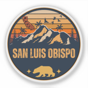 Adesivo San Luis Obispo, Califórnia