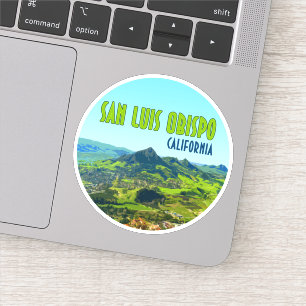 Adesivo San Luis Obispo California Vintage