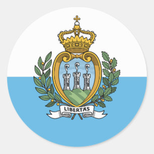Adesivo San Marino Flag
