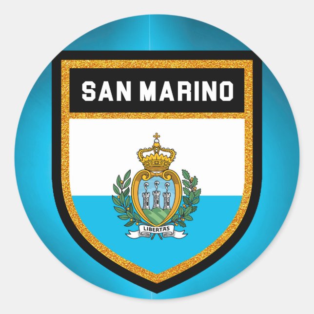 Adesivo San Marino Flag (Frente)