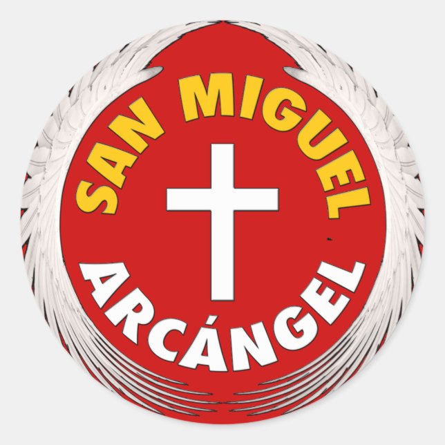 Adesivo San Miguel Arcangel (Frente)