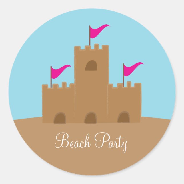 Adesivo Sand Castle Stickers (Frente)