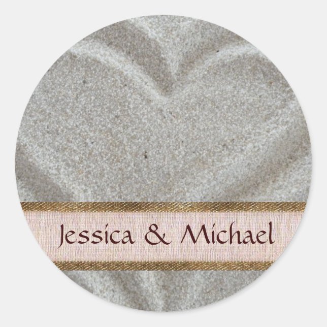 Adesivo Sand Heart Stickers (Frente)