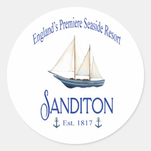 Adesivo Sanditon Seaside Resort Sticker