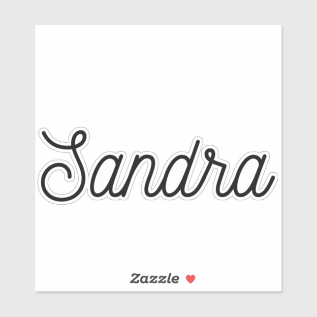 Adesivo Sandra (Folha)