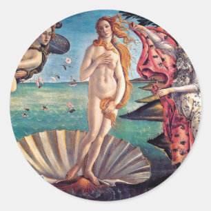 Adesivo Sandro Botticelli - O Nascimento de Vênus - Arte E