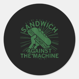 Adesivo Sanduíche Contra A Máquina Para Homens Mulheres
