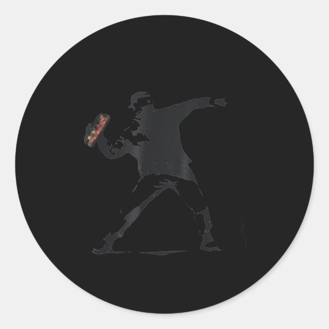 Adesivo Sandwich Guy, Sandwich Thrower Guy  (Frente)