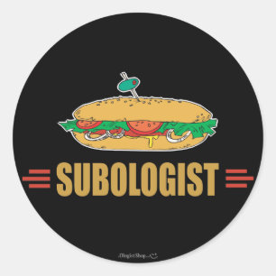 Adesivo Sandwich Submarino Engraçado