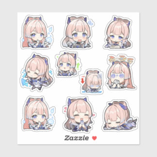 Adesivo Sangonomiya Kokomi Stickers