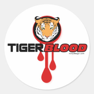 Adesivo Sangue do Tigre