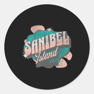 Adesivo Sanibel Island Florida Beach Vintage