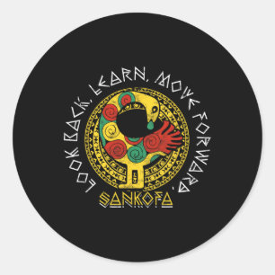 Adesivo Sankofa Black History Month Adinkra Ghana