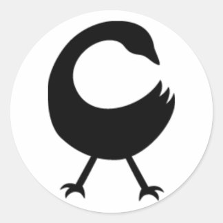 Adesivo Sankofa Round Sticker