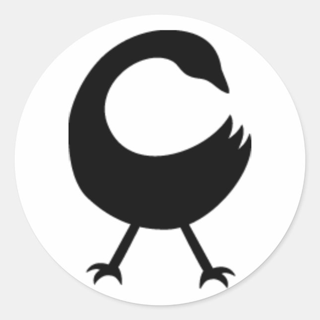 Adesivo Sankofa Round Sticker (Frente)