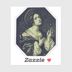 Adesivo Santa Apolônia Virgem e Mártir