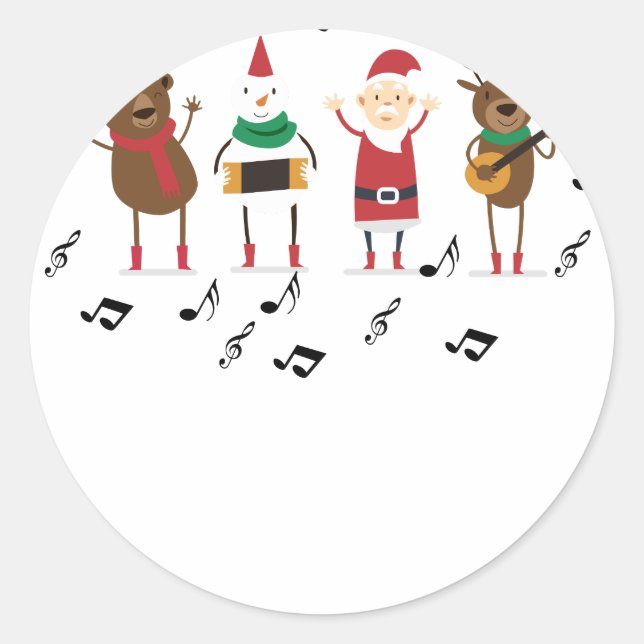 Adesivo santa claus christmas (Frente)