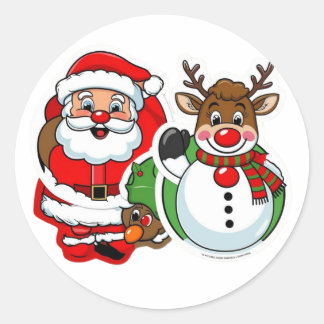 Adesivo santa claus christmas