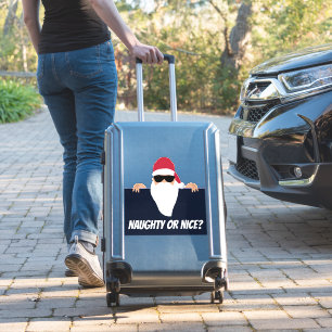 ADESIVO SANTA CLAUS CHRISTMAS LUGAGEM - VINHETA DE CARRO