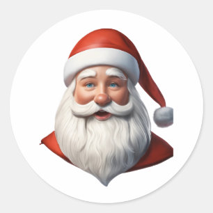 Adesivo Santa Claus Sticker Papais noeis de Natal
