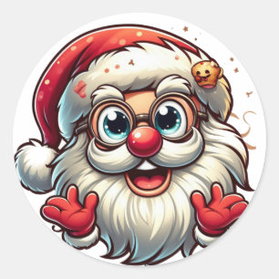 Adesivo Santa Claus Stickers