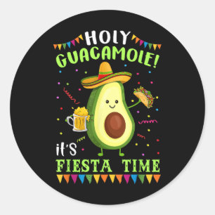 Adesivo Santa Guacamole Sua Camisa Da Hora Da Fiesta Para 