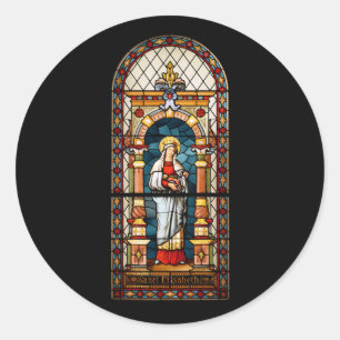 Adesivo Santa Isabel da Hungria Arte Medieval Premium