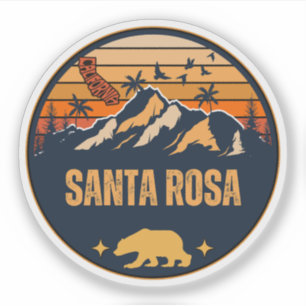 Adesivo Santa Rosa, Califórnia