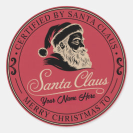 Adesivo ✒️ Santa’s Signature Stamp Sticker