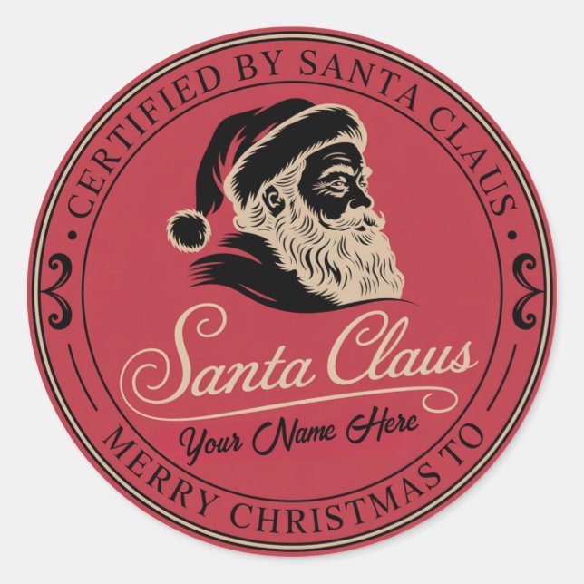 Adesivo ✒️ Santa’s Signature Stamp Sticker (Frente)