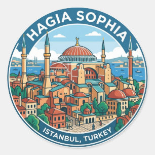 Adesivo Santa Sofia Turquia