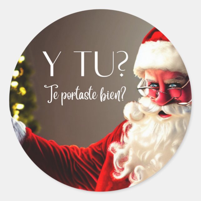 Adesivo santa Sticker (Frente)