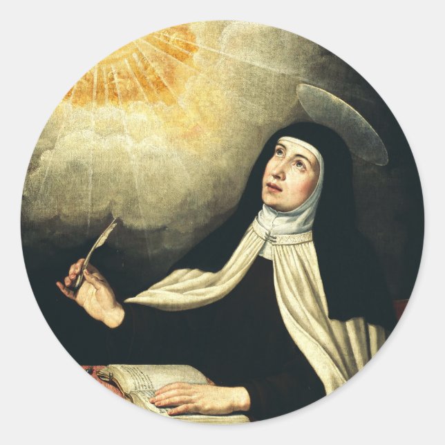 Adesivo Santa Teresa de Ávila (Frente)