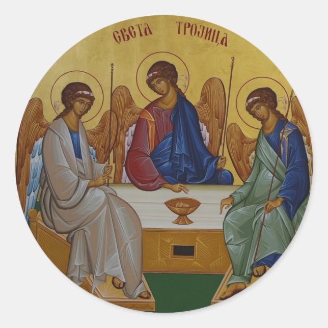 Adesivo Santa Trindade (Frente)