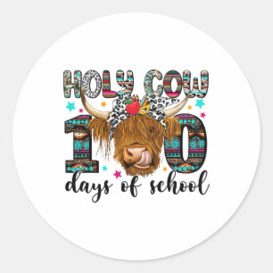 Adesivo Santa Vaca 100 Dias De Escola 100º Dia De Teac Mai