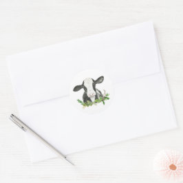 Adesivo Santa Vaca, sou uma Vaca primeiro aniversario.