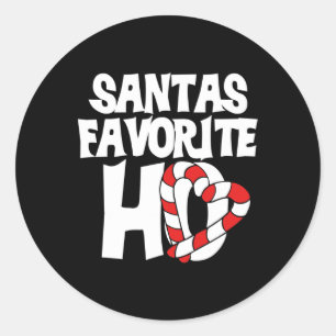 Adesivo Santas Favorite Ho
