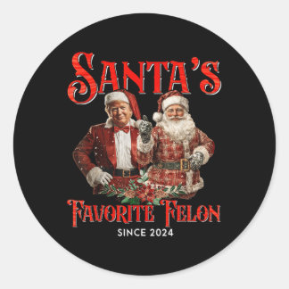 Adesivo Santas Felon Favorito Desde Natal De 2024