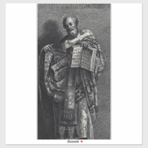 Adesivo Santo Atanásio de Alexandria Papa e Patriarca