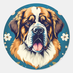 Adesivo Santo Bernard Dog Animal