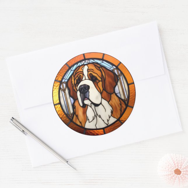 Adesivo Santo Bernard Dog Sticker Pack (Envelope)