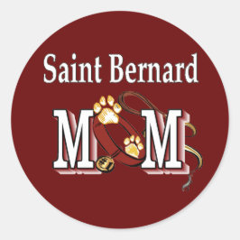 Adesivo Santo Bernard MOM Gifts