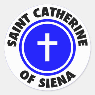 Adesivo Santo Catherine de Siena