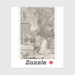 Adesivo Santo Claude La Colombière Priest e Confessor