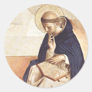 Adesivo Santo Domingos de Gusmão por Fra Angelico