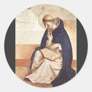 Adesivo Santo Domingos de Gusmão por Fra Angelico