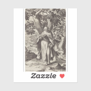 Adesivo Santo Dominic Castilian padre católico