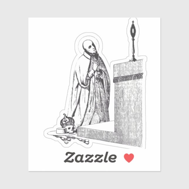 Adesivo Santo Francis Borgia Duke of Gandía (Folha)